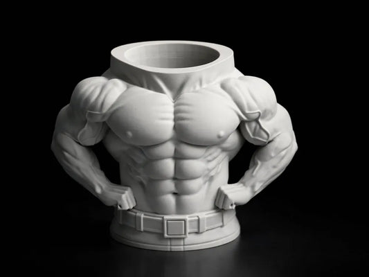 Bodybuilder Pen Holder