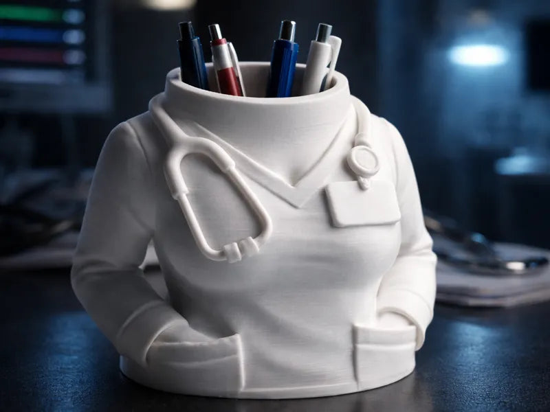 Female Doctor/Nurse Pen Holder